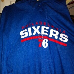 76ers Hoodie size Large New with Tags